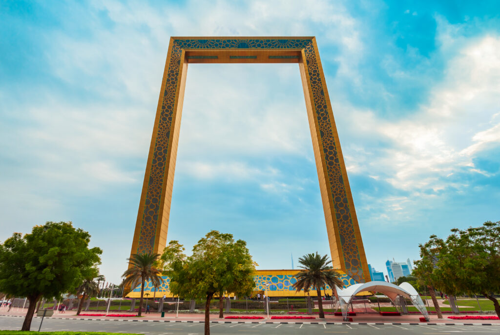 Dubai Frame in Zabeel Park, Dubai